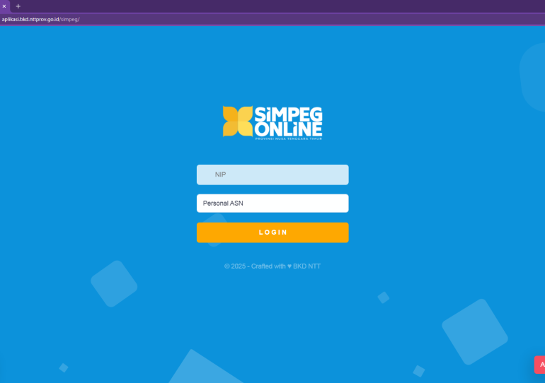 Optimalisasi SIMPEG Online 