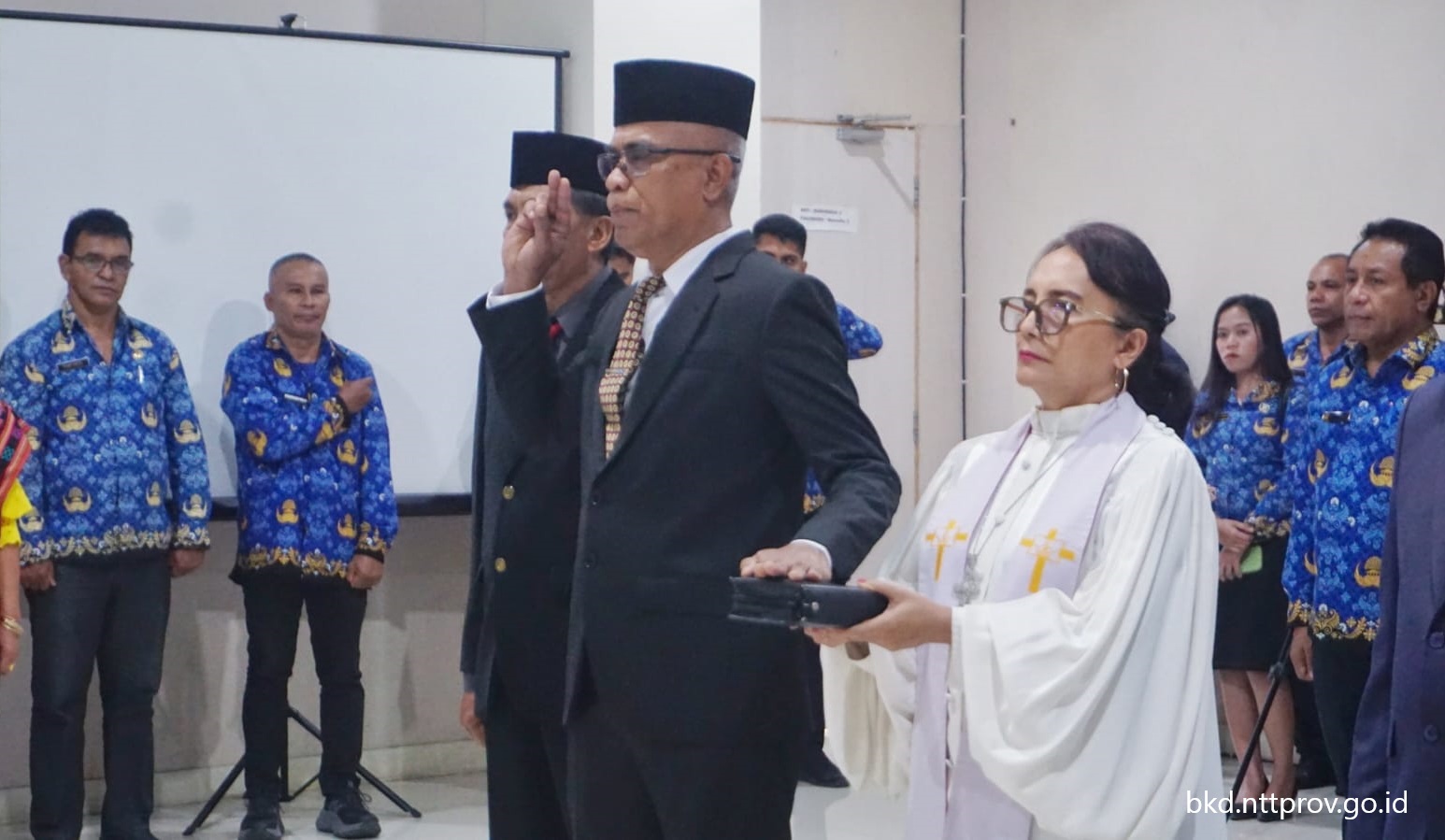 Pelantikan Kepala Bapenda Provinsi NTT
