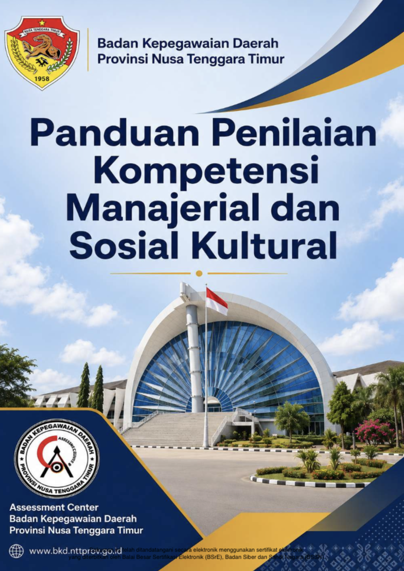  Buku Panduan Penilaian Kompetensi Manajerial dan Sosial Kultural