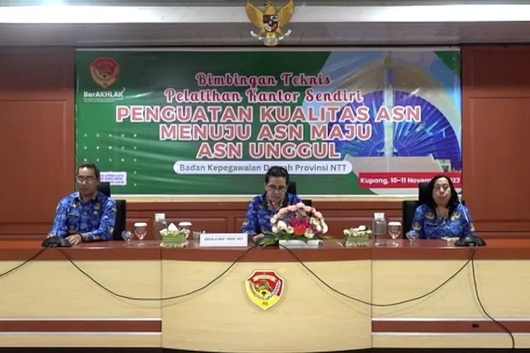 Badan Kepegawaian Daerah Provinsi Nusa Tenggara Timur Menggelar Bimtek Penuh Gairah: Penguatan Kualitas ASN Menuju Keunggulan!